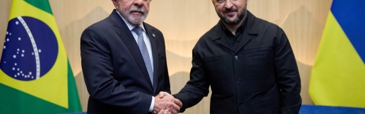 Зеленский встретился с президентом Бразилии