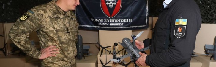 Кличко передав бійцям 72 бригади понад 4 000 безпілотників від столичної громади (ФОТО)