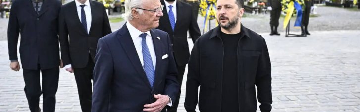 До України прибув король Швеції Карл XVI Густав