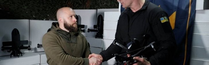 Кличко передав Третьому корпусу від столичної громади 5000 FPV-дронів