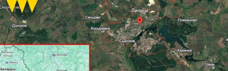 Диверсанты из "Атеша" уничтожили башню связи российского войска в Липецке
