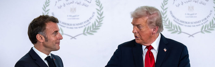Трамп пригрозив Макрону 200% митом на шампанське за відмову приєднатися до "Ради миру", — Bloomberg