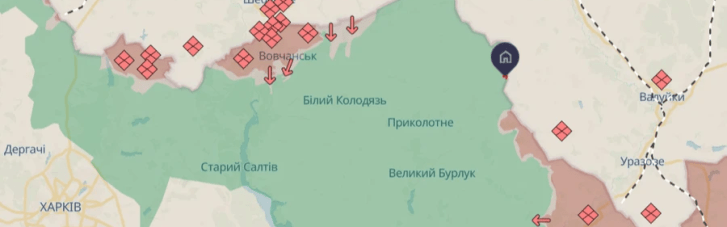 Российские оккупанты пытаются расширить зону активных боевых действий на Харьковщине (ВИДЕО)