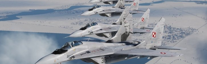Польща підняла винищувачі через ракетний обстріл України
