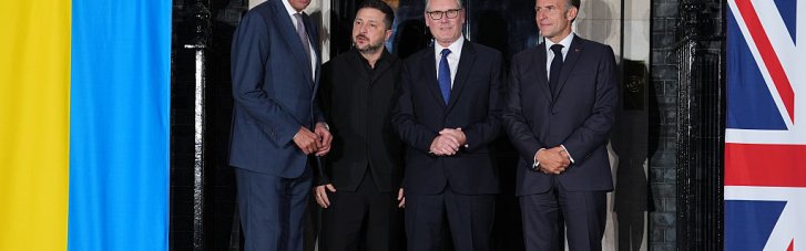 Sky News: Зеленский завершил встречу в Лондоне с лидерами Британии, Франции и Германии