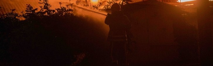Обстрелы Сумщины повлекли за собой масштабные пожары по всей области