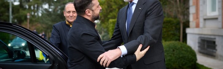 Зеленський зустрівся з іспанським королем