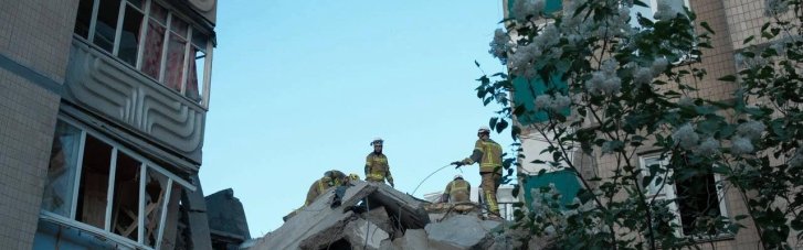 Оккупанты атаковали Киев дронами и баллистикой: погиб человек, более 30 пострадали (ФОТО, ВИДЕО)