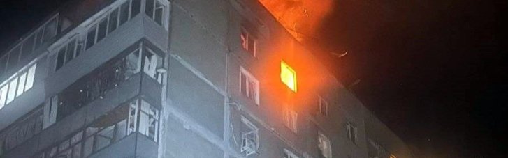 Ночью РФ массированно ударила по Запорожью. Пострадали мать с сыном