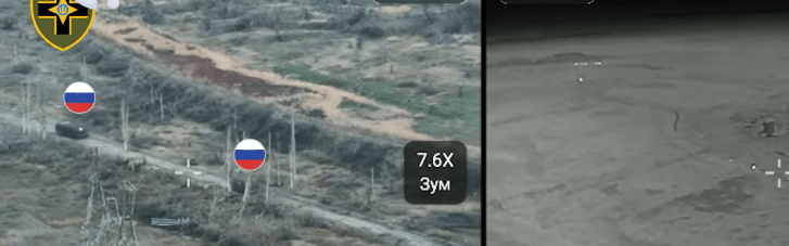 Возле Константиновки Силы обороны уничтожили российские танки-"сараи" (ВИДЕО)