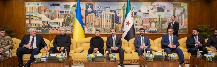 Зеленський прибув з візитом до Сирії