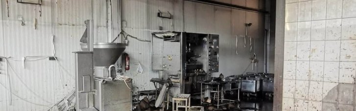 Через російську атаку Богодухівський молокозавод зупинив роботу