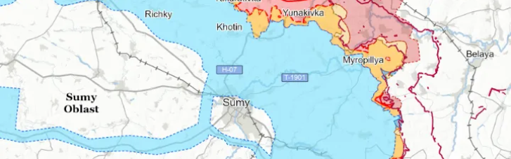 Окупанти намагалися пролізти на Сумщину через газопровід, – ISW