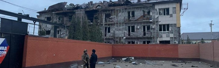 У Чечні згоріла будівля ФСБ після атаки дронів , - ЗМІ