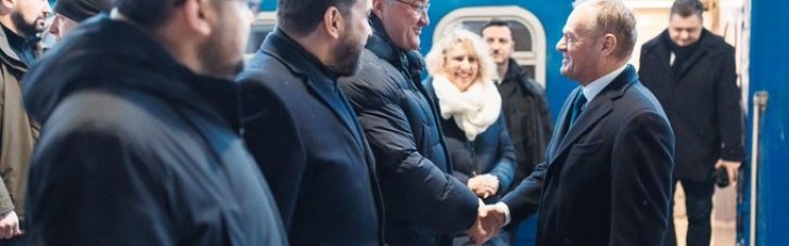 В Киев прибыл польский премьер Дональд Туск