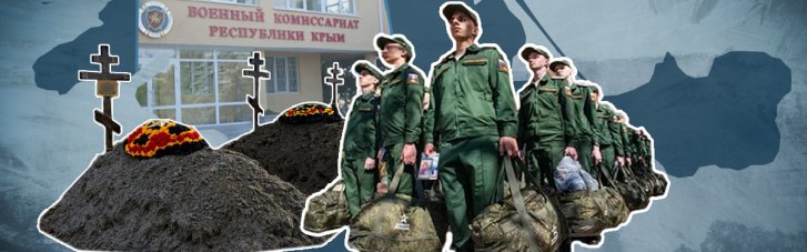 Россия планирует всех мобилизованных в Крыму бросить на фронт