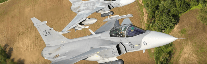 Польское небо в рамках миссии НАТО будут патрулировать шведские Gripen