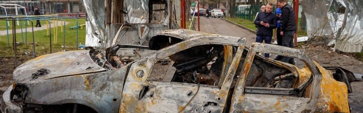 Внаслідок масованої атаки на Київщину є загиблий та 8 поранених, пошкоджені понад 60 об’єктів