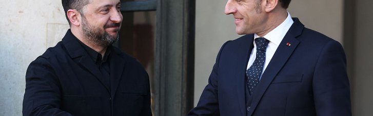 Зеленський зустрінеться з Макроном у Парижі: про що будуть говорити