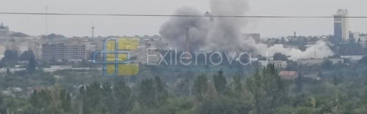 Обильно прилетело: оккупированный Донецк испытал плотную ракетную атаку