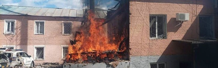Росіяни атакували райвідділок поліції в Прилуках