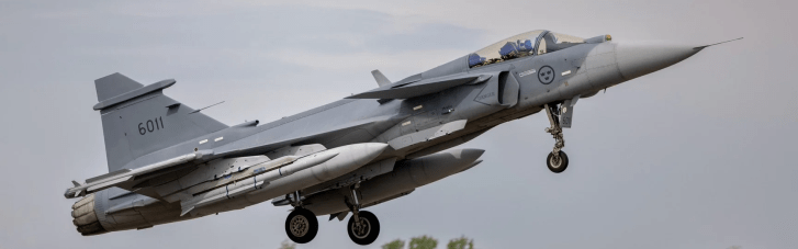 Швеция объявила о передаче Украине первых 16 истребителей Gripen