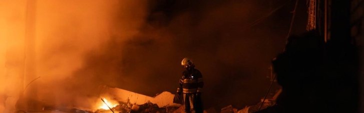 Российский удар по Киеву повредил детскую больницу и газовую сеть (ФОТО)