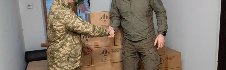 5 штурмова Київська бригада отримала партію зарядних станцій від українських меценатів, - Кличко