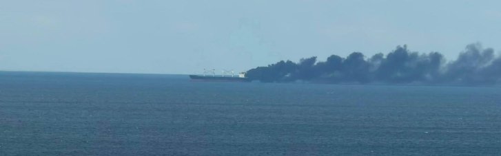 Россия атаковала иностранное судно в Черном море