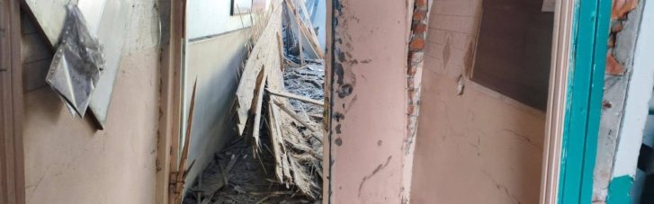 "Герань" розтрощила навчальний заклад у Сновську на Чернігівщині (ФОТО)