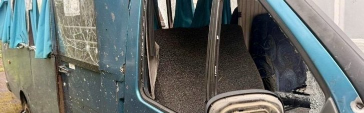 На Днепровщине враг попал в рейсовый автобус, есть раненые