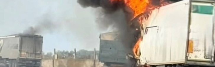 Росармія атакувала вантажівки на Одещині