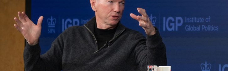 "Не оставляйте ее наедине с Россией": Экс-гендиректор Google призвал Запад защищать Украину как самого себя