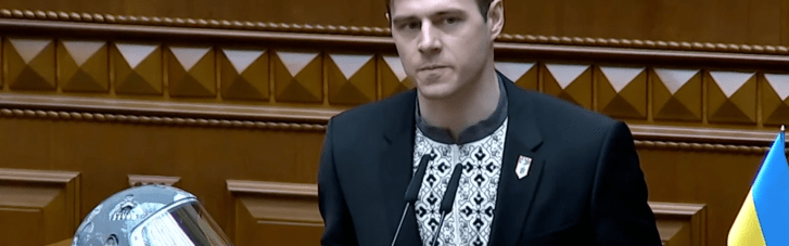 Скелетоніст Гераскевич у Раді закликав позбавити Бубку звання Героя України