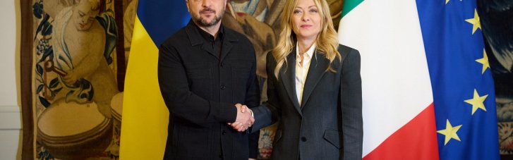 Зеленський сказав, про що говорив з Мелоні