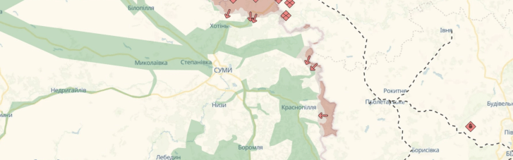 У ДШВ розповіли, чи готуються росіяни до масштабного наступу на Сумщину
