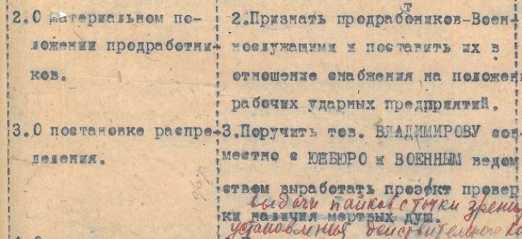 З рішення політбюро ЦК КП(б)У від 16 лютого