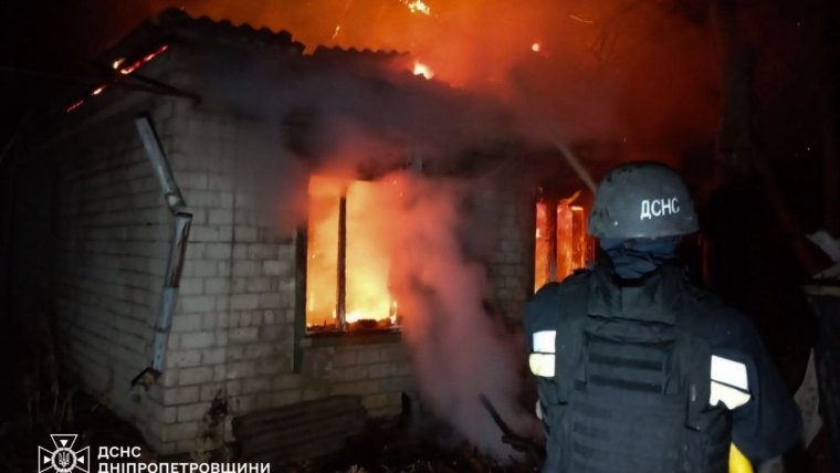 Обстрел Днепропетровщины