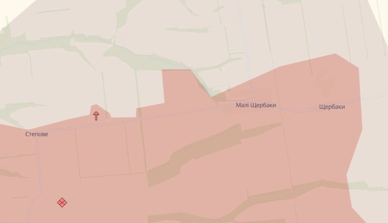 Продвижение россиян в Запорожской области