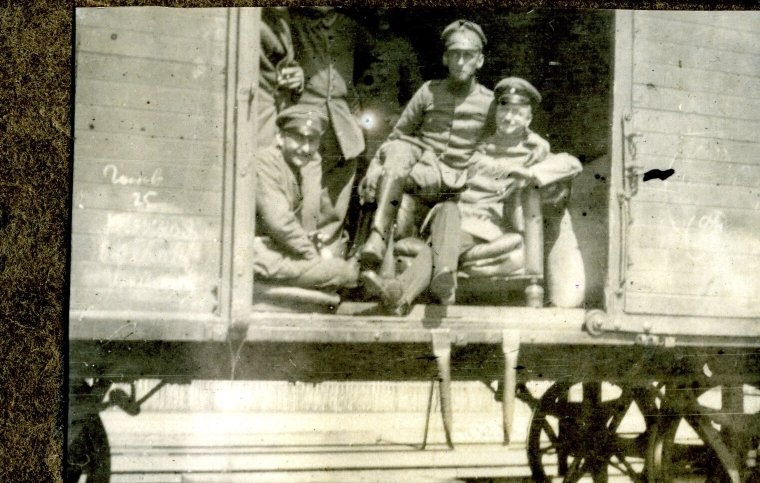 Немецкие воины прибыли в Киев. Весна 1918 г.