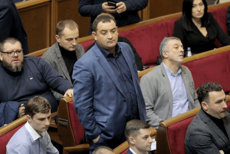 Сергей Кузьминых в зале Верховной Рады / УНИАН