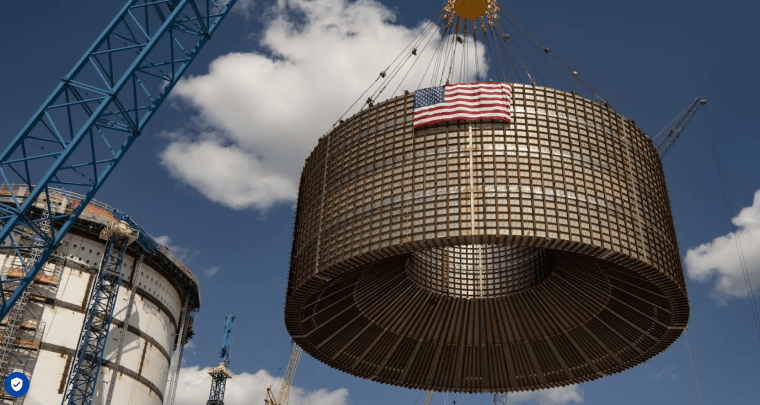 Завершення у 2023–2024 рр. будівництва енергоблоків 3 і 4 на АЕС Vogtle у США (штат Джорджія) стало першим за 30 років подібним проєктом у країні // фото: www.bechtel.com