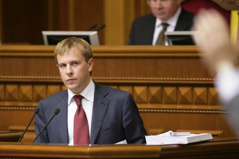 Віталій Хомутиннік у залі Верховної Ради/УНІАН