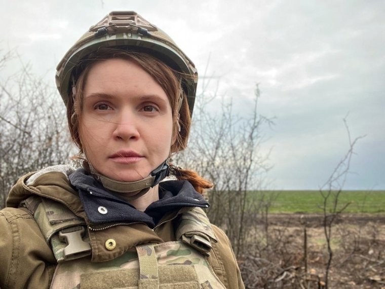 Мар'яна Безугла на Харківському напрямку