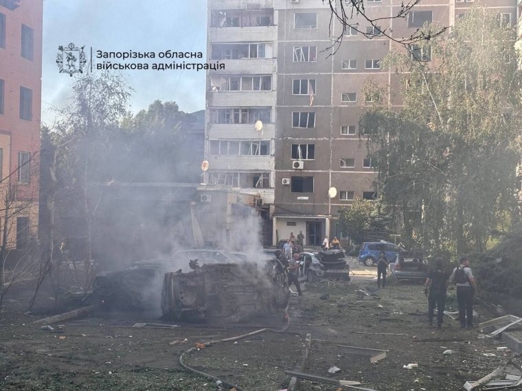 Наслідки атаки на Запоріжжя