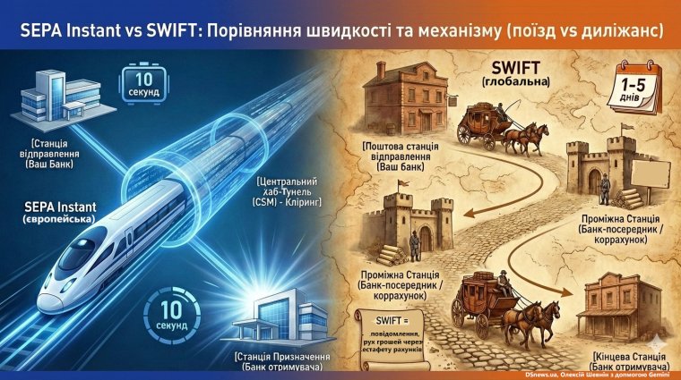 SEPA vs SWIFT