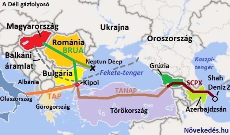 Neptun Deep и другие газопроводы
