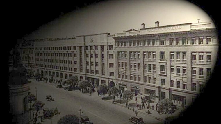 Київ, вул Хрещатик 22, "Гранд-Отель" Густава Ейсмана. Фото початку ХХ ст.