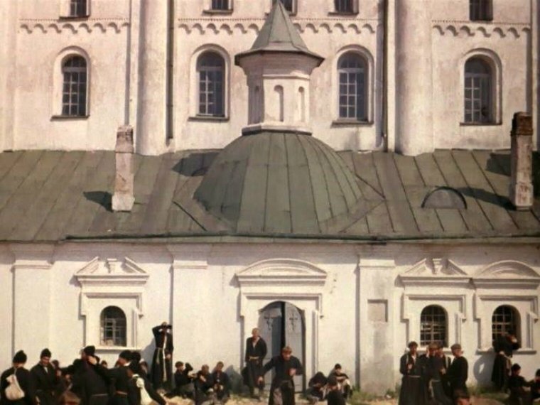 Чернігівський Єлецький монастир у кадрах художнього фільму за повістю Миколи Гоголя "Вій" (1967 р.)