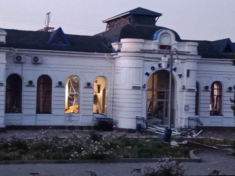 Вокзал в Берестине